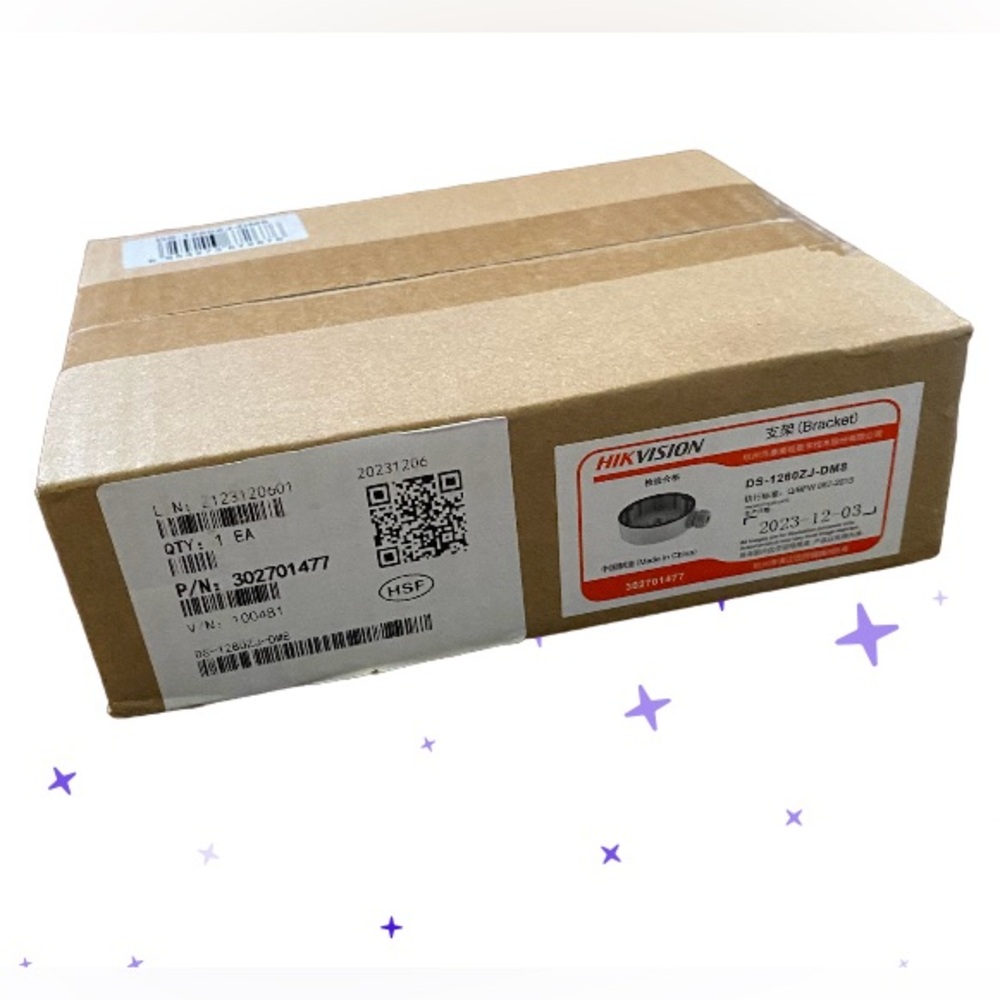 Hikvision DS-1380ZJ-DM8 camera mounting bracket NIB SEALED